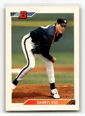 1992 Bowman #601 Darryl Kile Houston Astros Baseball - Image 1 of 2