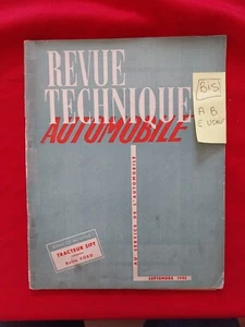 REVUE TECHNIQUE TRACTEUR SIFT TD 4 43 CV DIESEL Rt Agricole 1952 - Picture 1 of 8