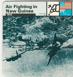 1977 Edito-Service, World War II, #23.17 Air Fighting in New Guinea - Picture 1 of 1