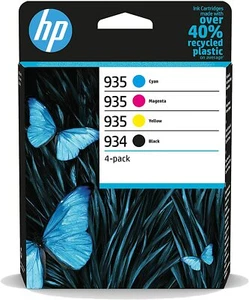 Cartuchos de tinta originales genuinos HP 934BK 935CMY CMYK para OfficeJet Pro 6230 6830 - Imagen 1 de 1
