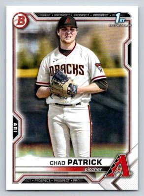 2021 Bowman Draft #BD51 Chad Patrick (ref 217198) - Image 1 of 2