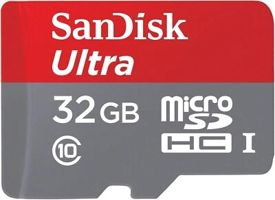Sandisk Ultra MICROSDHC 32GB 98MB/S Flash Memory Card (SDSQUNC-032G-AN6MA) - Image 1 of 4