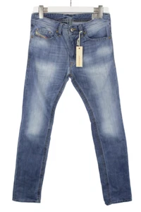 Diesel Thavar Slim-Skinny 0826D Vaqueros Hombre W27/L32 Bigotes Desgarrados Nuevo - Imagen 1 de 10