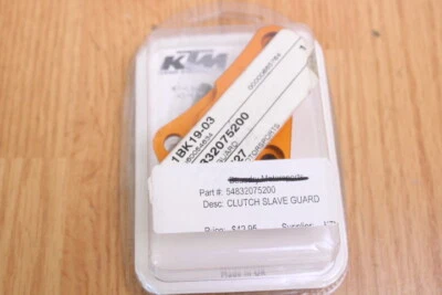 NEW 2006  KTM 250 SX 2006 - 2007 EXC Clutch Slave Cylinder Billet Guard  - Image 1 of 4