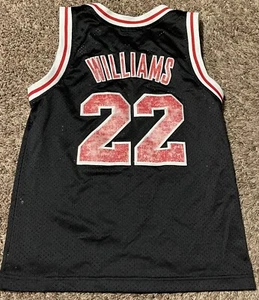 Nike Chicago Bulls Jay Williams #22 Sewn Basketball Jersey US Youth Size Medium - Picture 1 of 3