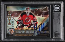1998 Pacific Aurora Atomic Laser Cuts Martin Brodeur BAS Certified BGS Encased