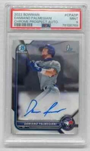 2022 Bowman Chrome Damiano Palmegiani 1st Prospect Auto #CPA-DP PSA 9 (69) - Picture 1 of 2