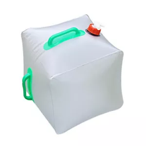 Collapsible Water Container 5 Gallon/20L Portable Water Carrier Bag / Emergency - Picture 1 of 4