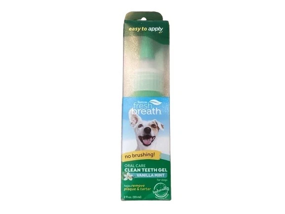 New Tropiclean Fresh Dog Or Puppy Breath Clean Teeth Oral Care Gel/ Vanilla Mint - Image 1 of 1