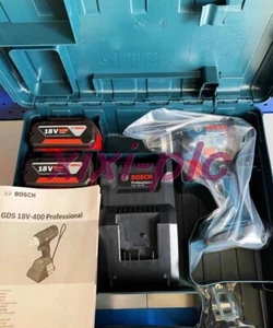 1 NUEVA llave eléctrica Bosch GDS18V-400 (batería * 2+carga 1) envío DHL - Imagen 1 de 3