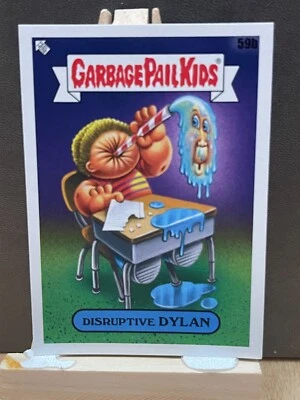 2020 Garbage Pail Kids Late To School 59b DISRUPTIVE DYLAN GPK - Image 1 of 2