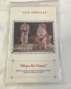 Coser especial "Mops Be-Claus" por Judiann 1990 patrón de muñeca artesanal de costura sin cortar - Imagen 1 de 5