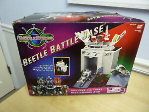 Saban's Beetleborgs Beetle Battle Base RARE original box (MISSING 3 AVs) BAN DAI
