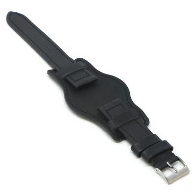 DASSARI Military Leather Bund Watch Band Cuff Strap 18mm 20mm 22mm 24mm - Image 1 of 3