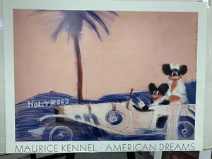 MAURICE KENNEL - "MICKEY & MINNIE IN HOLLYWOOD" AMERICAN DREAMS - RARE OOP - Picture 1 of 5