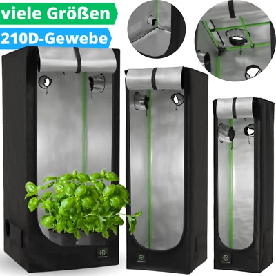 Growbox Growzelt Gewächshaus Growschrank Zuchtzelt Indoor Grow Tent Pflanzen Box - Bild 1 von 4
