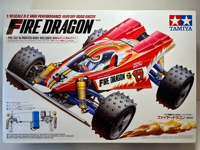 Tamiya Fire Dragon (47457) R/C 4WD EP Racing Buggy, NO ESC, NIB Free World Ship - Image 1 of 4
