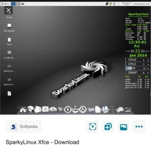 sparky Linux 7.6 KDE AMD64 USB USA PUERTO RICO CANADA - Picture 1 of 1