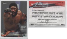 2018 Topps Chrome UFC Refractor Curtis Blaydes #6 Rookie RC