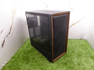 Antec FLUX ARGB Gaming Case Glass Side E-ATX Mesh Wood Front USED GOOD CONDITION - Photo 1/10