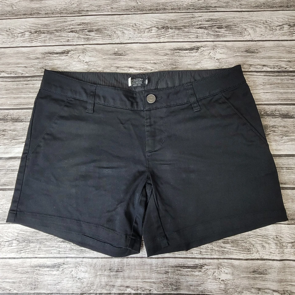 Volcom Size 3 Women Shorts Low RisenCasual Black - Image 1 of 4