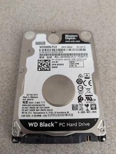 Western Digital WD WD5000LPLX BLACK 2.5" 500GB/7200RPM INTERNAL SATA HDD 6Gb/s - Picture 1 of 2
