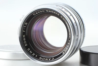 "NEAR MINT" Canon 50mm f/1.8 MF Standard Lens LTM L39 Leica Screw Mount JAPAN - Image 1 of 4