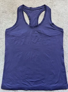 GUC Athleta Seamless Racerback Performance Tank Top PURPLE GRAPE XL MSRP $64 - Picture 1 of 14