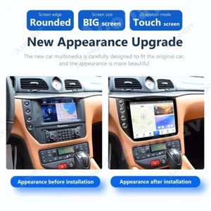 10''HD Car Radio GPS Navigation Android 4+64GB For Maserati Gt Granturismo 07-17 - Picture 1 of 11
