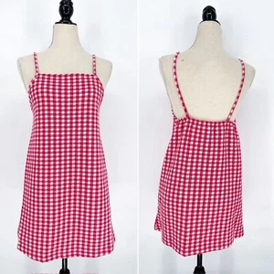 Mini Vestido Para Mujer Zara M Rosa y Blanco Estampado Guinga Blogger Favorito - Imagen 1 de 9