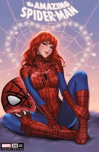 INCREDIBILE SPIDER-MAN #36 - VARIANTE COMMERCIALE LEIRIX LI MARVEL 2023 MARY JANE QUASI NUOVA + - Foto 1 di 4