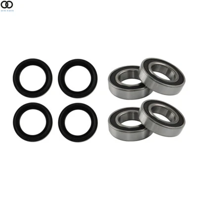 Both Front Wheel Bearing & Seal Kit For Yamaha Kodiak 400 450 #93106-38047-00 - Image 1 of 4