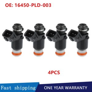 4PCS 16450-PLD-003 Fuel Injector Replacement for Honda Civic 1.7L 2001-2005 - Picture 1 of 8