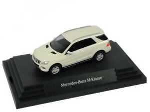1:87 Mercedes M-CLASS 2012 W166 Calcit-Weiß Dealer OEM