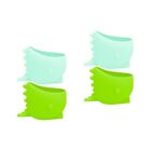 4 pcs Silicone Flower Pots Home Silicone Succulent Pots Small for