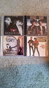 Lot 4 Hard Workin' Man Brooks & Dunn Borderline Brand New Waitin On Sundown CD - Picture 1 of 3