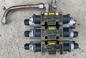 PARKER Hydraulik 4-Wege 3 Ventil Magnetverteiler 22GPM Alt CAT Nr D1VW001CNYGF5 - Bild 1 von 6