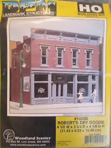 DPM HO #243-10200 Robert's Dry Goods-Woodland Scenics DPM Landmark Structures(R) - Imagen 1 de 1