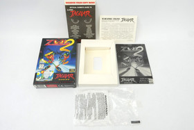 Atari Jaguar ZOOL 2 Box Manual Only CIB Incomplete Inserts Included No Cartridge