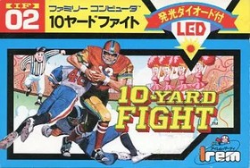 Famicom software 10 yard fight