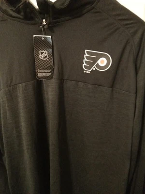 Ropa del equipo NHL Philadelphia Flyers cuello con cremallera manga larga talla grande Foto 1 de 3