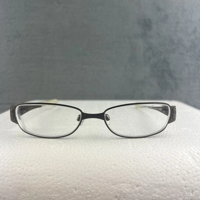 Oakley 眼镜框诗意 4.0 抛光巧克力棕色椭圆形 52-16-132 — 第 1/4 张图片