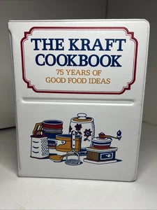 Vintage The Kraft Cookbook 75 Years Of Good Food Ideas 3 Ring Binder 1978 - Picture 1 of 6