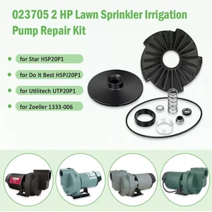 023705 Water Systems Repair Kit 2 HP Lawn Sprinkler Irrigation Pump Repair Kit - Imagen 1 de 10