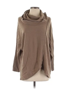 NY Collection Women Brown Long Sleeve Turtleneck XS - Picture 1 of 2