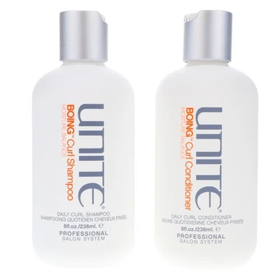 UNITE Hair Boing Curl Shampoo 8 oz & Boing Curl Conditioner 8 oz Combo Pack - Image 1 of 4