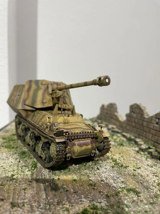 Costruito e dipinto Tamiya 1/35 Marder I Sd.Kfz. 135 cacciatorpediniere di ca... - Immagine 1 di 4