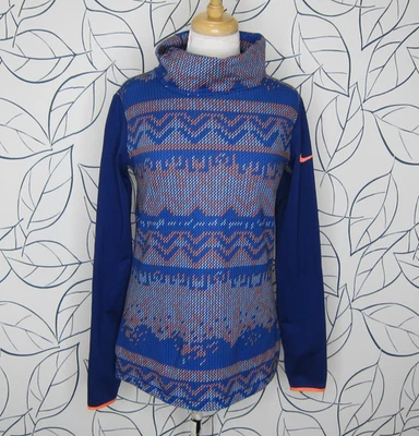 Camiseta para mujer Nike Pro Dri-Fit Hyperwarm nórdica infinita capucha cuello talla L Foto 1 de 4