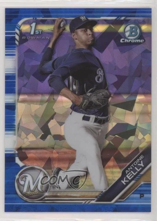 2019 Bowman Chrome Draft Sapphire Edition Blue /99 Antoine Kelly #BDC-36 - Image 1 of 2