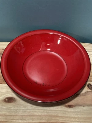 MAMMA RO CLASSIC COLLECTION ROJO INDIVIDUAL TAZÓN DE PASTA 8,5” 1 tazón Foto 1 de 4